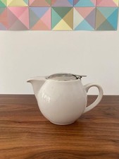 ChaCult Cha Cult SAARA Teekanne Kanne Tee Sieb Siebeinsatz Porzellan 0,5 l weiß