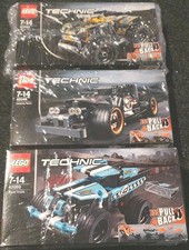 LEGO TECHNIC: Stunt Truck (42059), Getaway Racer (42046), Quad(42034)