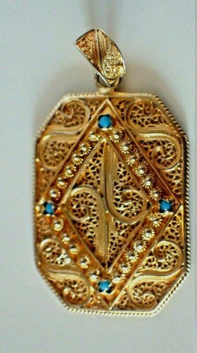 Alter anhänger silber - anhänger, 835