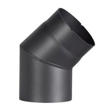 Rauchrohrbogen 150 mm ø, 45 Grad, 2 mm