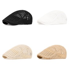 Herren Netz Barett Hut Gatsby