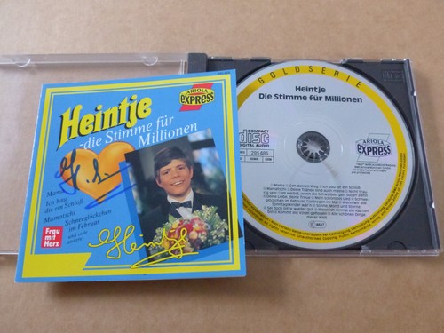 Heintje hein simons signed - heintje,