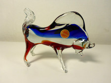 Seltener Murano Stier Glas