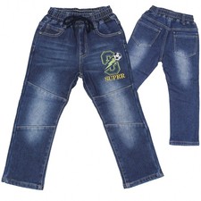 Jungen Thermo Kinderjeans Winterhose gefüttert Kinderhose Jeans warm Winterjeans
