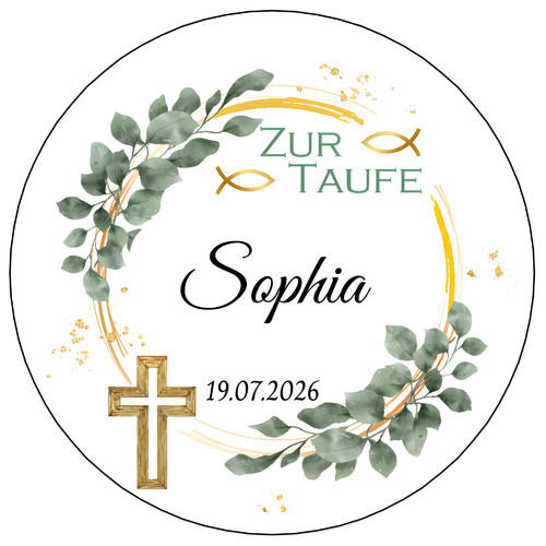 Tortenaufleger taufe - tortenaufleger,
