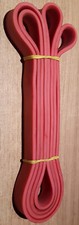 Langes Widerstand Übungsband * rot 210 cm * Gummi Stretch Expander Gummischlaufe