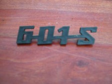 Trabant Trabi Schriftzug Emblem Zeichen 601S original DDR