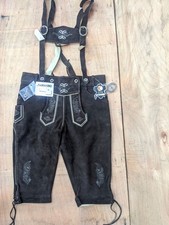 Lederhosen eacht leder - leder, xl