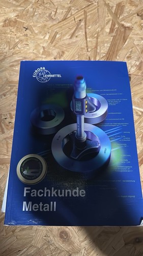 Fachkunde metall von - fachkunde,