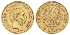 Deutschland - Sachsen 5 Mark