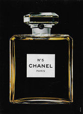 Chanel n. 5 1972 - Vintage Werbung Anzeige Reklame - yellowed_vintageads