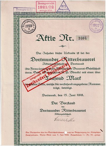 Dortmunder ritterbrauerei - ritterbrauerei, ag