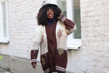 Handmade  Damen Vintage Mohair