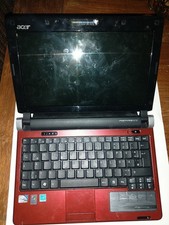 Acer Aspire One D250 (Rot) Netbook - OHNE Netzteil - AN BASTLER / DEFEKT