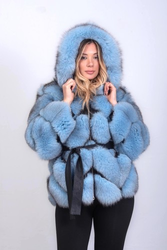 Blaue fuchs jacke damenjacke - blaue, (damenjacke