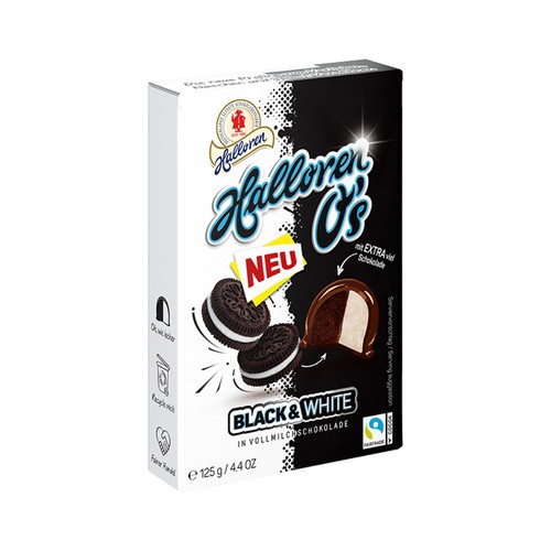 Halloren black white - halloren,