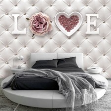 Holzoptik Home Love Abstrakt