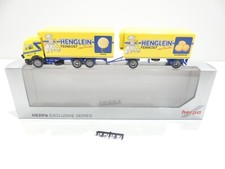 Herpa 1/87 MB SK Kühlkofferhängerzug Henglein Feinkost Kartoffelpuffer OVP A4746