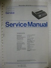 PHILIPS ServiceManual Schaltplan EK3218/00/13/14/15/16/22/29/30/33/38 Original