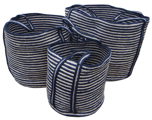 Jute korb set - jute,