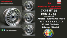 4 Alufelgen 15 Zoll 4x98