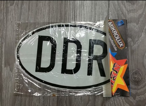 Orig ddr auto - auto-schild, mikrolux