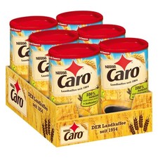 NESTLÉ Caro Landkaffee (6 x 200g) Getreidekaffee ohne Koffein