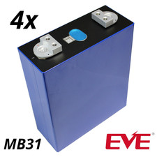4x EVE MB31 314Ah LiFePO4 3.2V
