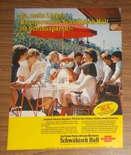 Seltene Werbung SCHWÄBISCH