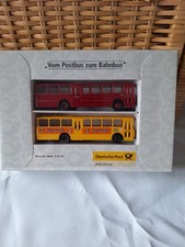 Modellauto 1:87 von  Brekina  DP Vom Postbus zum Bahnbus O 317 K