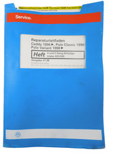 Reparaturleitfaden Caddy Polo 4 u. 5 Gang Getriebe 020 02K Kupplung Achsantrieb