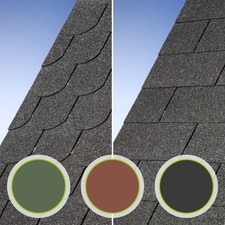 Dachschindeln Bitumen Biberschwanz Schindeln rechteckig Vogelhaus Gartenhaus