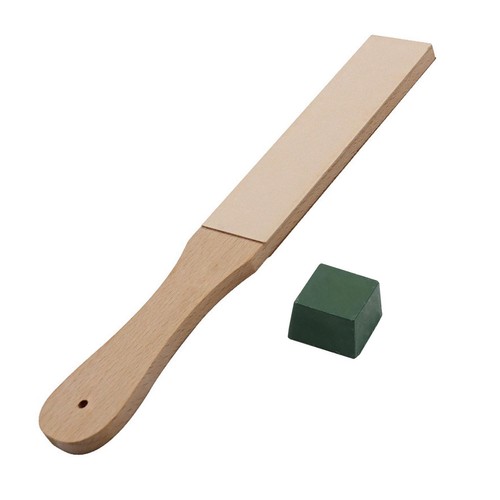 Leder-Abziehriemen-Set