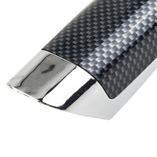 Auto Schwarz Carbon Faser Stil