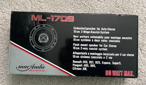 Mac audio 1709 - mac, ml-1709