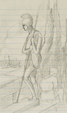 B. BURGER (1892-1968), Krieger