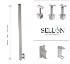 Pfosten Wandmontage 40x40