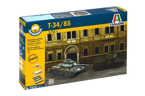 Italeri it7515 34 85 - 1/72, t-34/85