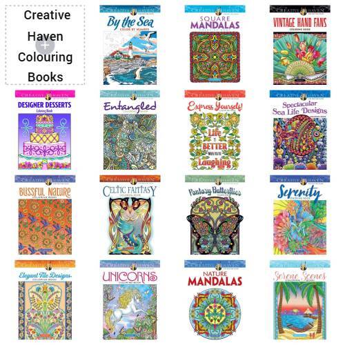Creative haven colouring books - colouring,