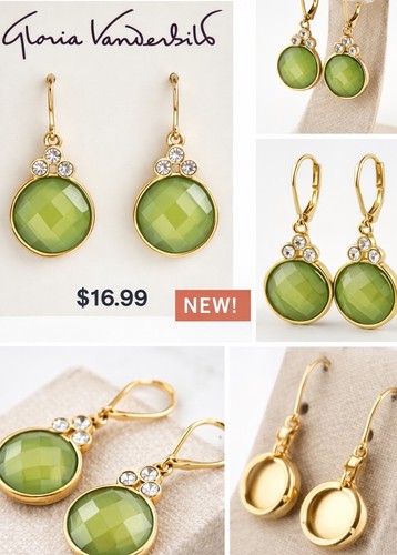 Gloria vanderbilt gold tone - vanderbilt,