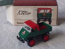 35. Wiking 1:87 MB Unimog U 411 "Steiff" - OPV Werbe-VP