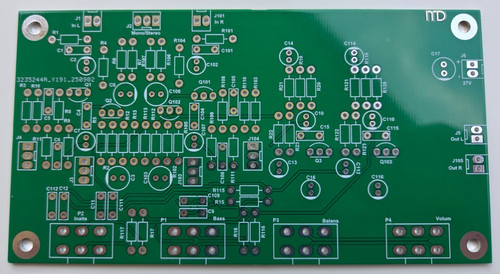 Audio preamplifier pcb - audio,