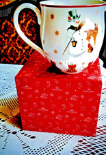 V& B Porzellan Toys Fantasy großer Henkelbecher  -Schneemann -10x 10 cm, Neu,OVP