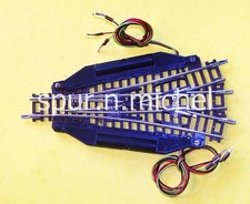 1 el. Dreiwegweiche braun 15 Grad Artikel 22247 Gleise Spur N Roco GEPRÜFT