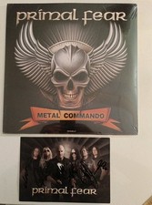 PRIMAL FEAR METAL COMMANDO + SIGNIERTE AUTOGRAMMKARTE PICTURE DISC 2LP LP Wacken
