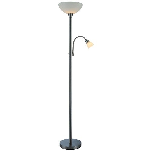 Led stehleuchte mattis nickel - mattis,