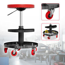 Werkstatthocker Werkstattstuhl Arbeitshocker Werkstatt Sitz 41cm-54cm Rollhocker