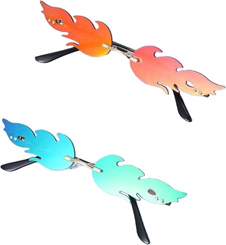 Stück flammen sonnenbrille - stück,