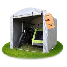 Fahrradgarage Fahrradzelt Motorrad Gerätehaus Lagerzelt Geräteschuppen anthrazit