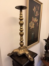 Alter Kerzenständer Messing